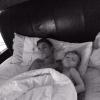 Jeremy Bieber, le père de Justin Bieber a publié une photo du chanteur sur Twitter, le 30 janvier 2014.