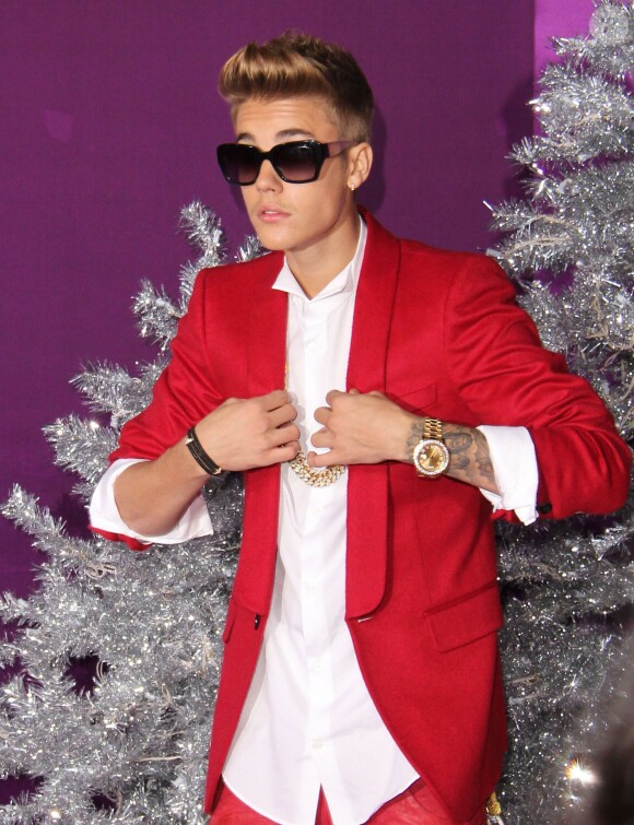 Justin Bieber à Los Angeles, le 18 décembre 2013.