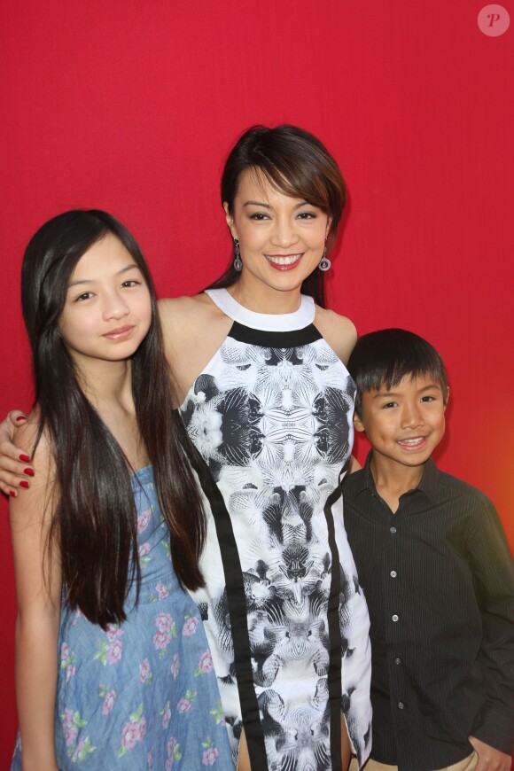 Ming-Na Wen lors de l'avant-première de Lego Movie à Los Angeles, le 1er février 2014.