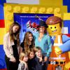 Brooke Burke en famille lors de l'avant-première de Lego Movie à Los Angeles, le 1er février 2014.
