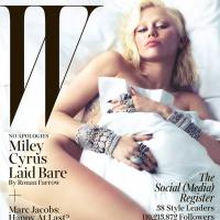Miley Cyrus, nue pour W, parle d'amour : "Les mecs regardent trop de porno"