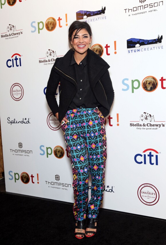 Jessica Szohr lors du gala Saving SPOT! à Los Angeles le 13 octobre 2013