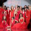Ambiance lors de la soirée "Go Red For Women", dans le cadre de la fashion week à New York, le 6 février 2014.