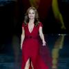 Giada de Laurentiis défile lors de la soirée "Go Red For Women", dans le cadre de la fashion week à New York, le 6 février 2014.