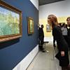La princesse Mary de Danemark a inauguré l'exposition Van Gogh "Drame en Arles" au musée Ordrupgaard à Charlottenlund, le 6 février 2014