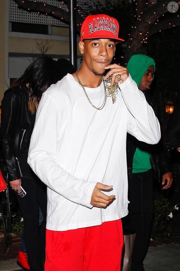 Le rappeur Lil Za à West Hollywood, le 2 février 2014.