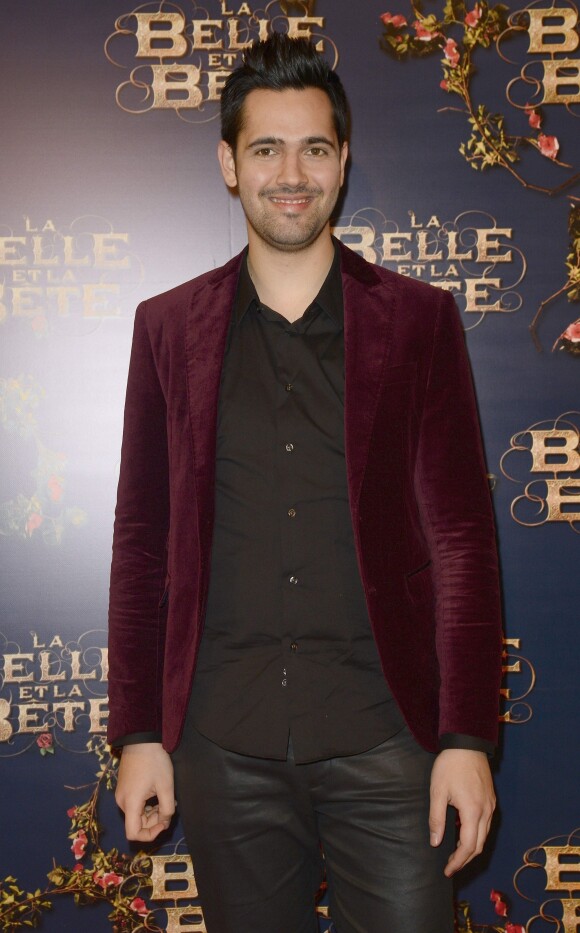 Yoann Freget à l'avant-première du film "La Belle et La Bête" à Paris le 9 février 2014.