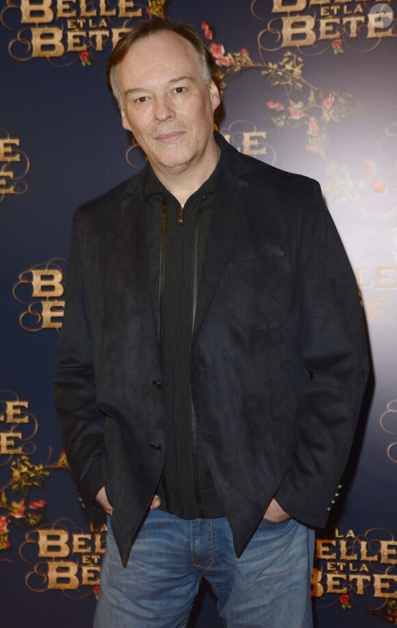 Christophe Gans à l'avant-première du film "La Belle et La Bête" à Paris le 9 février 2014.