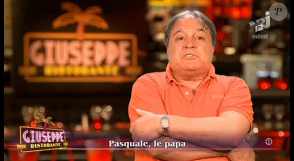 Pasquale dans "Giuseppe Ristorante, une affaire de famille". Le 10 février 2014.