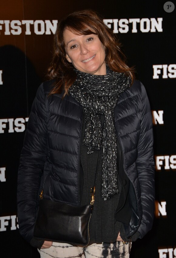 Daniela Lumbroso lors de la première du film Fiston au Grand Rex à Paris, le 10 février 2014.