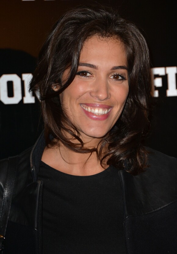 Laurie Cholewa lors de la première du film Fiston au Grand Rex à Paris, le 10 février 2014.