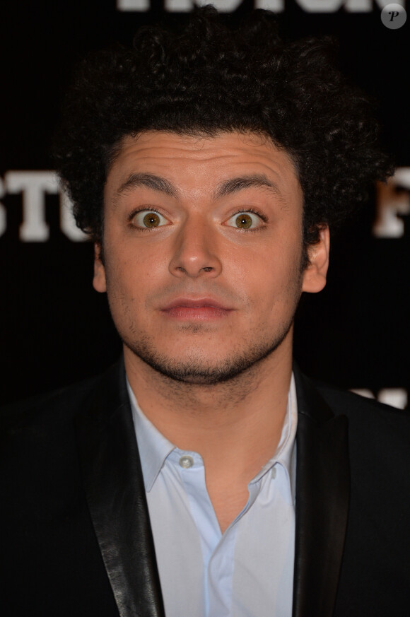 Kev Adams lors de la première du film Fiston au Grand Rex à Paris, le 10 février 2014.