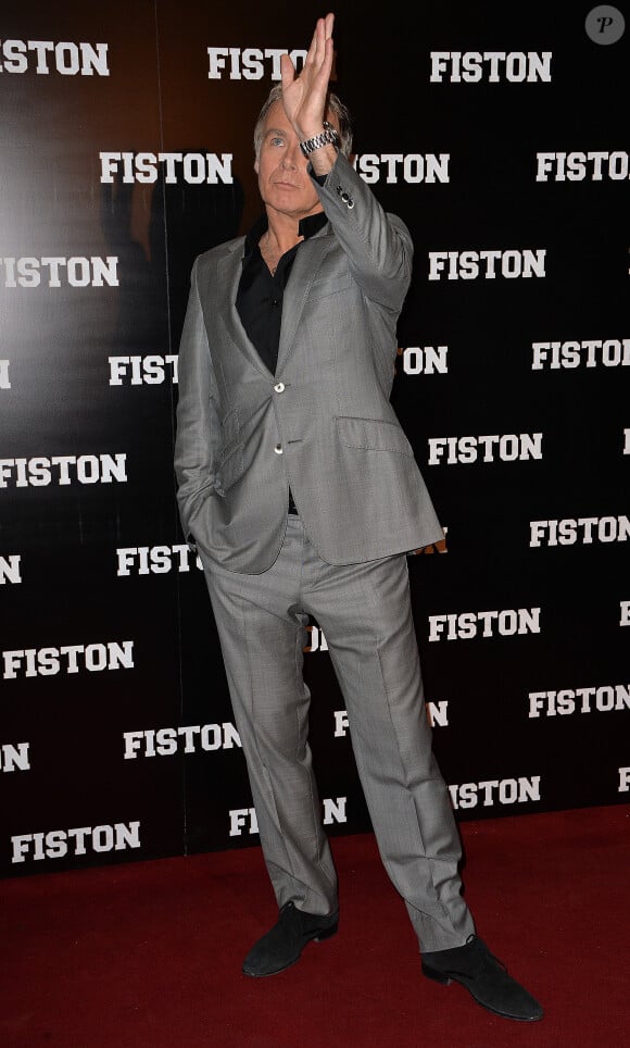 Franck Dubosc lors de la première du film Fiston au Grand Rex à Paris, le 10 février 2014.