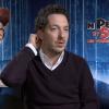 Guillaume Gallienne, en réflexion pour son interview avec Purepeople.com pour le film d'animation M. Peabody & Sherman.