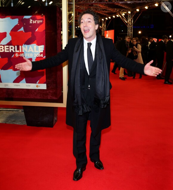 Guillaume Gallienne lors de la première du film "Yves Saint Laurent" lors du 64e Festival International du Film de Berlin, le 7 février 2014.