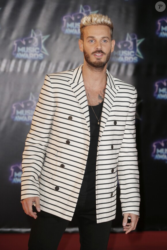 No Web No Chaines TV - M. Pokora (Matt Pokora) lors de la 18ème cérémonie des "NRJ Music Awards" au Palais des Festivals à Cannes, le 12 novembre 2016. © Christophe Aubert via Bestimage Celebrities at 18th "NRJ Music Awards" ceremony held at the Palais des Festivals in Cannes, on November 12th, 2016.12/11/2016 - Cannes