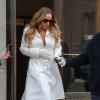 Mariah Carey dans les rues de New York, le 12 février 2014.
