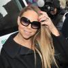Mariah Carey quitte la radio Z100 à New York, le 12 février 2014.