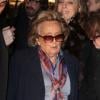 Bernadette Chirac à l'avant-première du film "Monuments men" à l'UGC Normandie sur les Champs-Elysées à Paris le 12 février 2014.