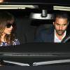 Eva Longoria et son petit ami José Antonio Baston à West Hollywood, le 13 février 2014.