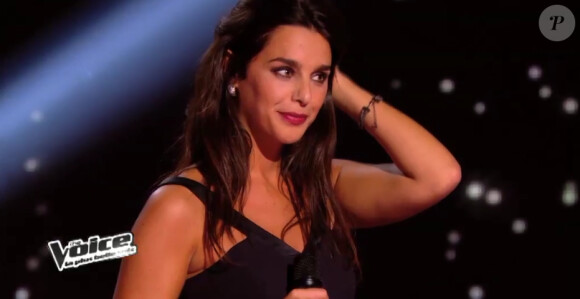 Laetitia Sole dans The Voice 3 sur TF1 le samedi 15 février 2014