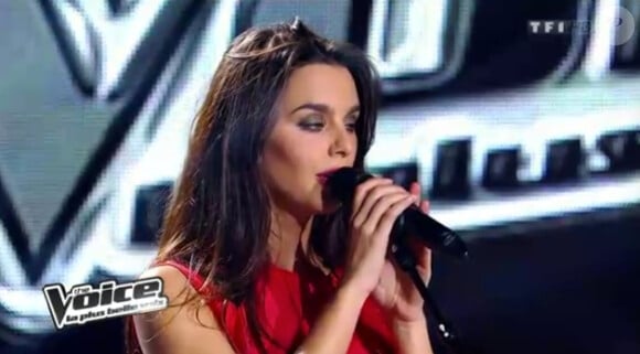 Prestation de Laetitia Sole dans The Voice sur TF1 le samedi 17 mars 2012