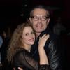 Lambert Wilson et Florence Darel lors de la contre-soirée de la Saint-Valentin par l'agence Sandra & CO au club Le Chapelier à Paris, le 14 février 2014.