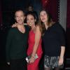 Sandra Zeitoun, Calogero et sa compagne Marie Bastide lors de la contre-soirée de la Saint-Valentin par l'agence Sandra & CO au club Le Chapelier à Paris, le 14 février 2014.