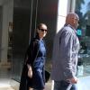 La chanteuse Céline Dion fait du shopping chez Michael Kors à Beverly Hills (Los Angeles), le 13 février 2014.