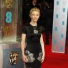 Cate Blanchett, dans une robe Alexander McQueen, lors de la cérémonie des BAFTA le 16 février 2014 à Londres