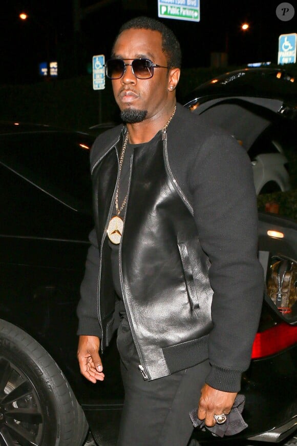 P. Diddy, aka Sean Combs, à West Hollywood, le 24 janvier 2014.