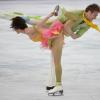 Nathalie Péchalat et Fabian Bourzat ont réalisé un joli programme lors de leur progamme libre de danse en patinage artistique, le 17 février 2014 lors des Jeux olympiques de Sotchi à la Adler Arena de Sotchi