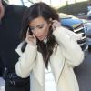 Kim Kardashian dans les rues de New York, le 22 février 2014.