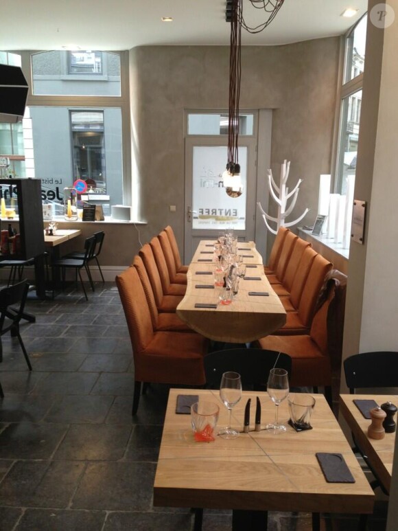 Le candidat de Top Chef 2013, Jean-Philippe Watteyne, a ouvert son bistro à Mons en Belgique. Mai 2013.