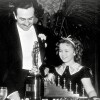 Walt Disney et Shirley Temple aux Oscars 1937.