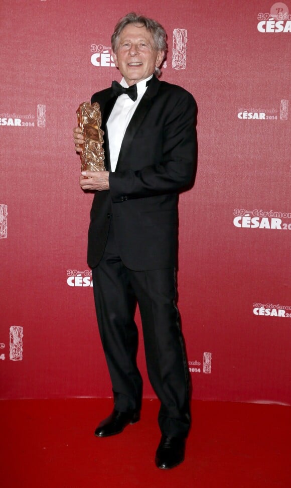 Roman Polanski, César du meilleur réalisateur pour La Vénus à la fourrure - cérémonie des César 2014, le 28 février