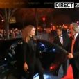 Julie Gayet arrive aux César 2014, une réelle surprise.