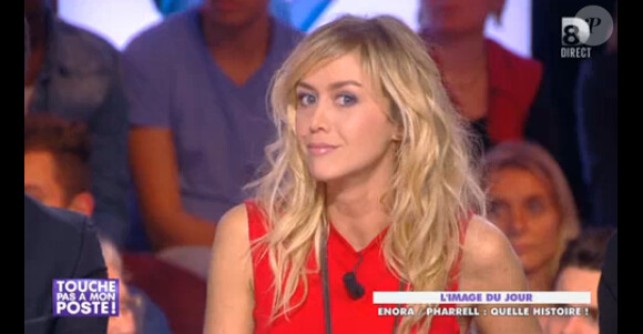 Enora Malagré, dans l'émission "Touche pas à mon poste" du jeudi 27 février 2014.