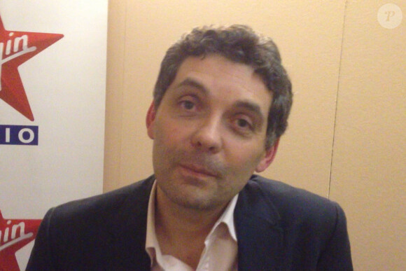 Thierry Moreau dans les coulisses de Virgin Radio le 24 mai 2013 à Paris.