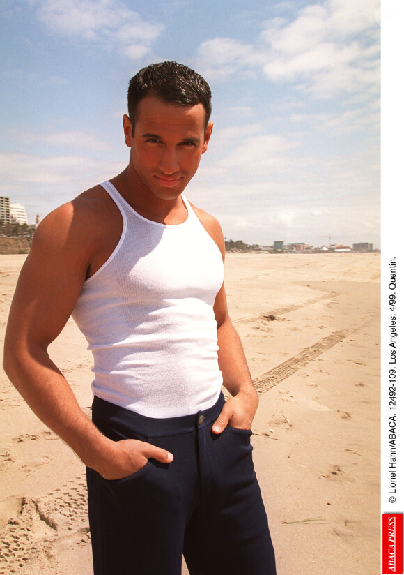 Quentin Elias, lors d'un voyage à Los Angeles en avril 1999