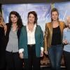 Aurélia Petit, Anne Villacèque, Noémie Lvovsky, Karin Viard, Gisèle Casadesus lors de l'avant-première du film "Week-Ends" réalisé par Anne Villacèque, à Paris, le 25 février 2014
