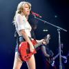La jolie Taylor Swift en concert à Berlin, le 7 février 2014.