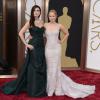 Idina Menzel et Kristen Bell aux Oscars 2014.