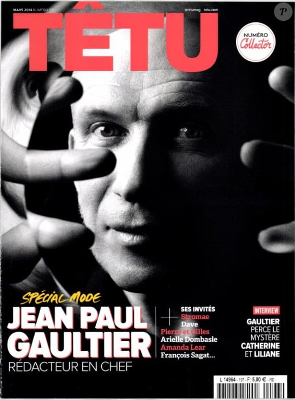 Le magazine Têtu du mois de mars 2014