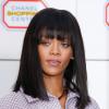 Rihanna - Photocall du défilé de mode, collection prêt-à-porter automne-hiver 2014/2015, "Chanel" au Grand Palais à Paris. Le 4 mars 2014.
