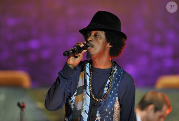 Le rappeur K'Naan lors des Inaugural Millennium Development Goals Awards à New York le 17 mars 2009