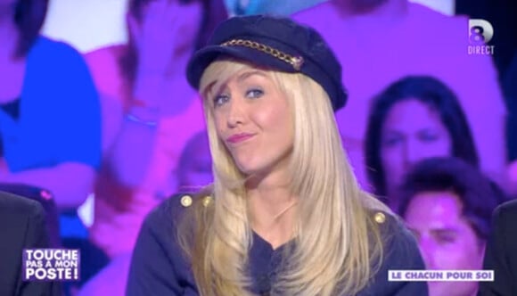 Enora Malagré dans Touche pas à mon poste sur D8, le lundi 10 mars 2014.