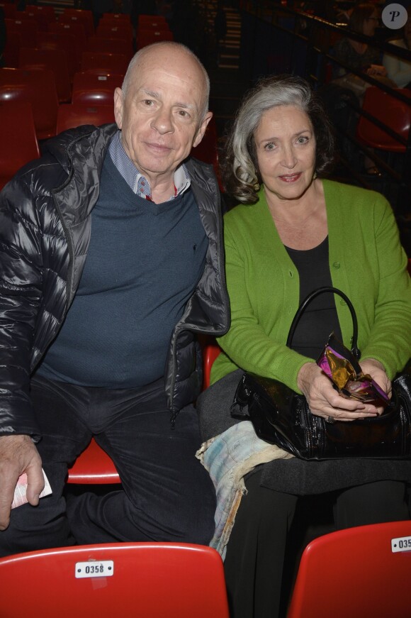 Gérard Lartigau et Françoise Fabian, deux meilleurs amis, à Paris le 31 mai 2013.