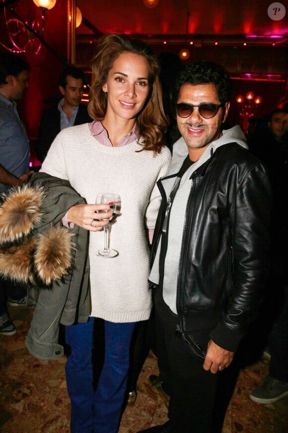 Jamel Debbouze et Melissa Theuriau à la remise des Prix Fooding 2014 au Cirque d'Hiver à Paris, le 25 novembre 213.