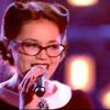 Georgia Harrup, la cousine d'Adele, dans The Voice UK samedi 15 mars 2014 sur BBC One.